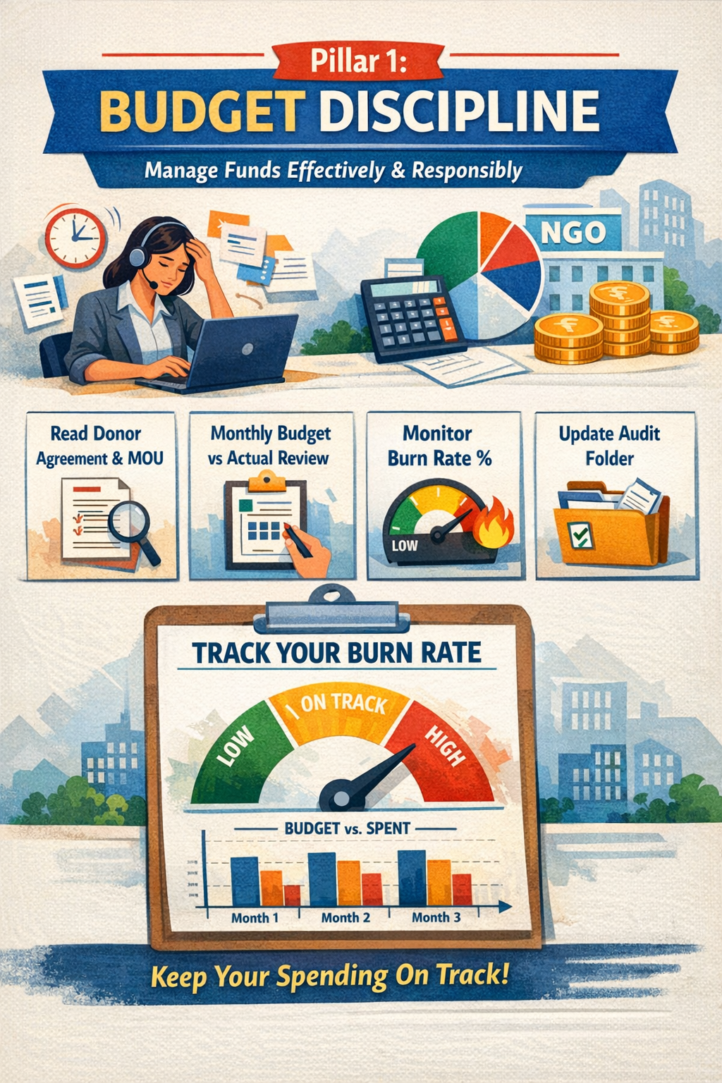Why NGOs Struggle with Fund Management — And a 5-Pillar Framework Starting with Budget Discipline
